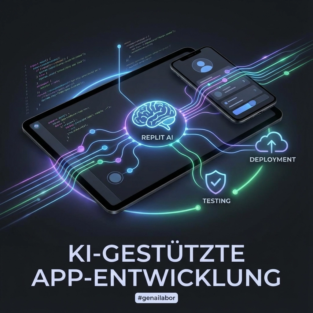 Replit.com – Diese KI programmiert komplette Apps für dich! (Inkl. Testing & Deployment) #genailabor
