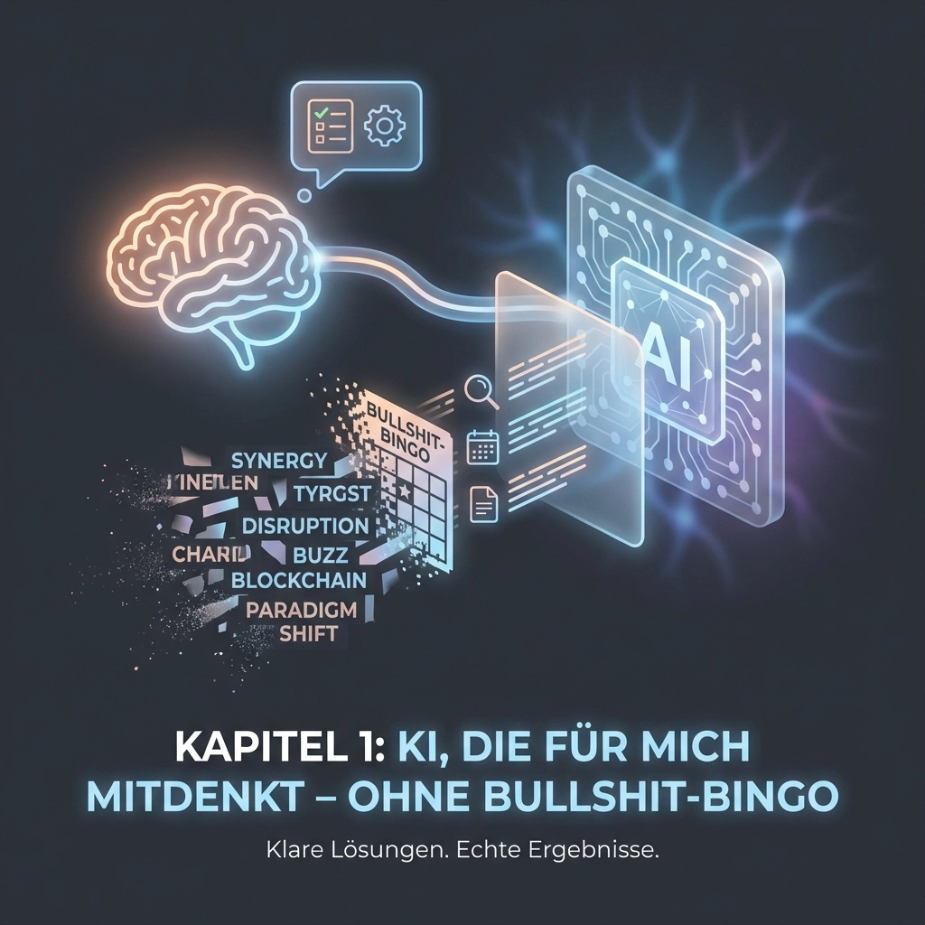 Kapitel 1: KI, die für mich mitdenkt – ohne Bullshit-Bingo