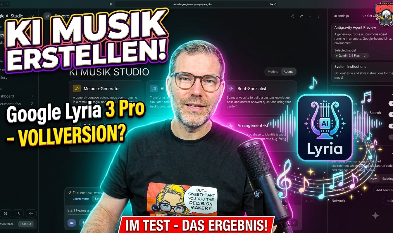 Die Zukunft der KI-Musik? Google AI Studio Lyria 3 Pro im großen Test
