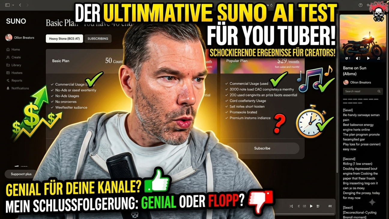 Suno AI im Test: So gut sind KI-Songs wirklich? Hands-on-Review und Experimente